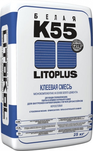 Клей плиточный Litokol K-55, 25 кг